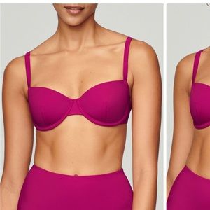 CUUP balconette swim top